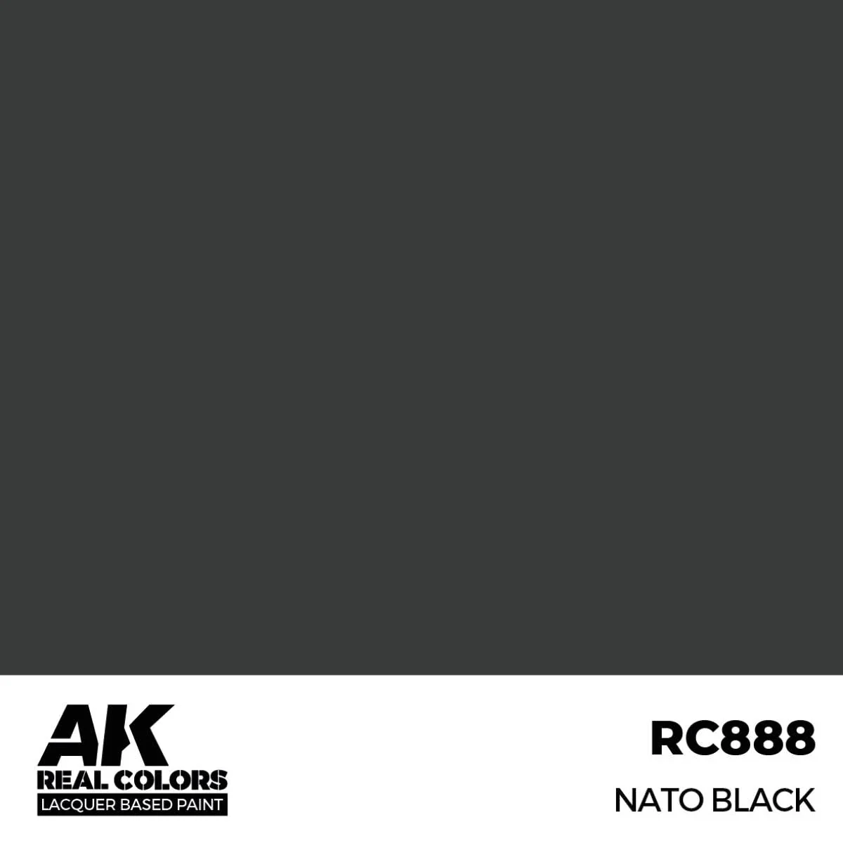 AK Interactive Real Colors - NATO Black (RC888) - Image 2