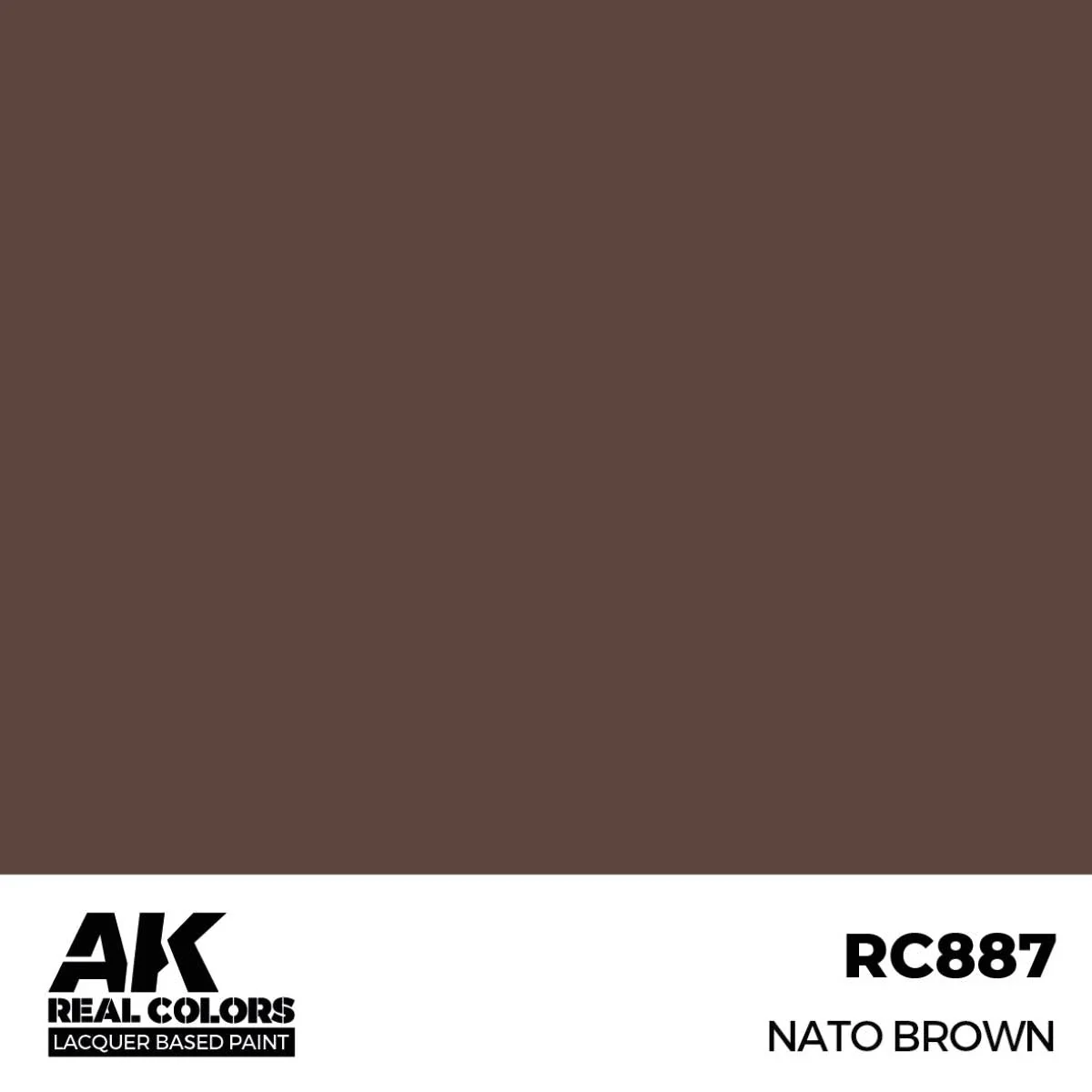 AK Interactive Real Colors - NATO Brown (RC887) - Image 2