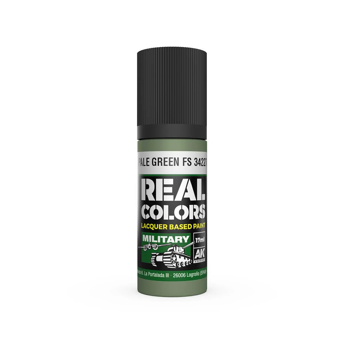 AK Interactive Real Colors - Pale Green FS 34227 (RC907)