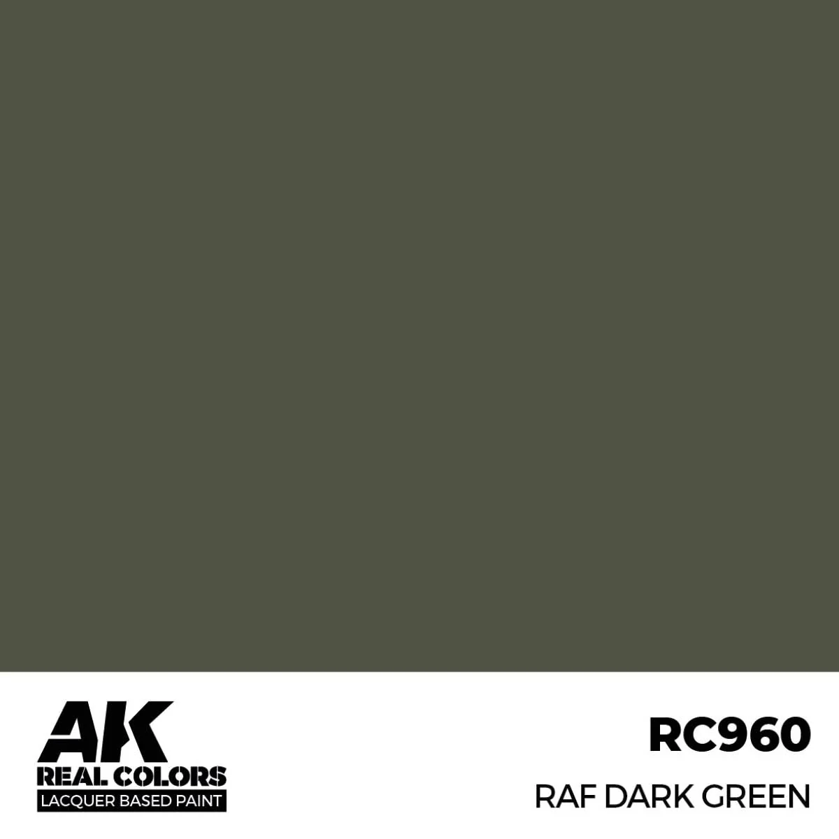 AK Interactive Real Colors - RAF Dark Green (RC960) - Image 2