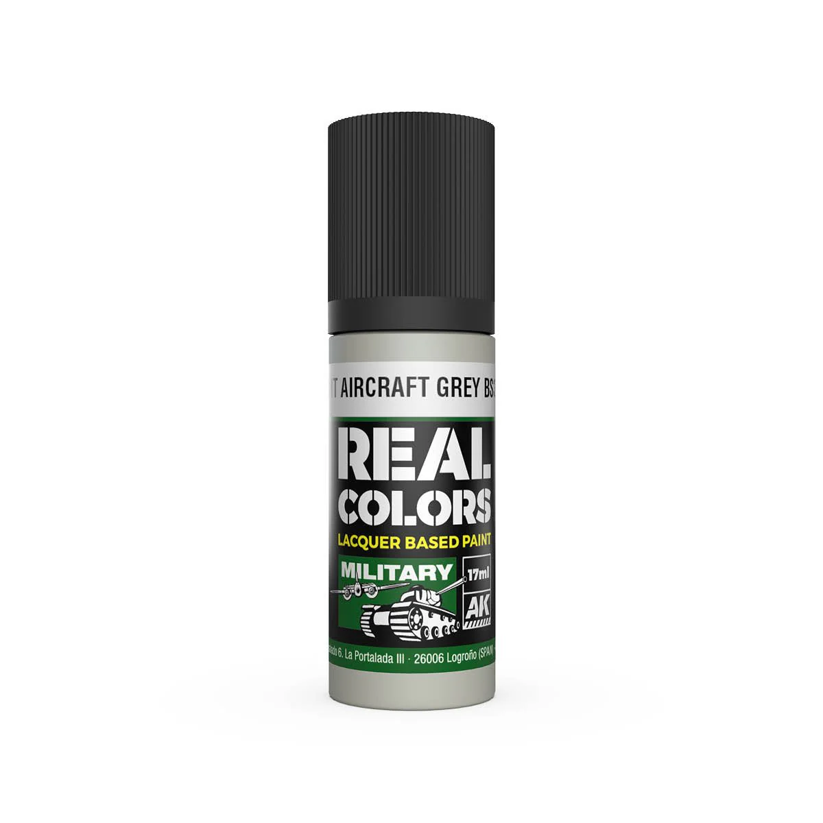 AK Interactive Real Colors - RAF Light Aircraft Grey BS381C/627 (RC972)