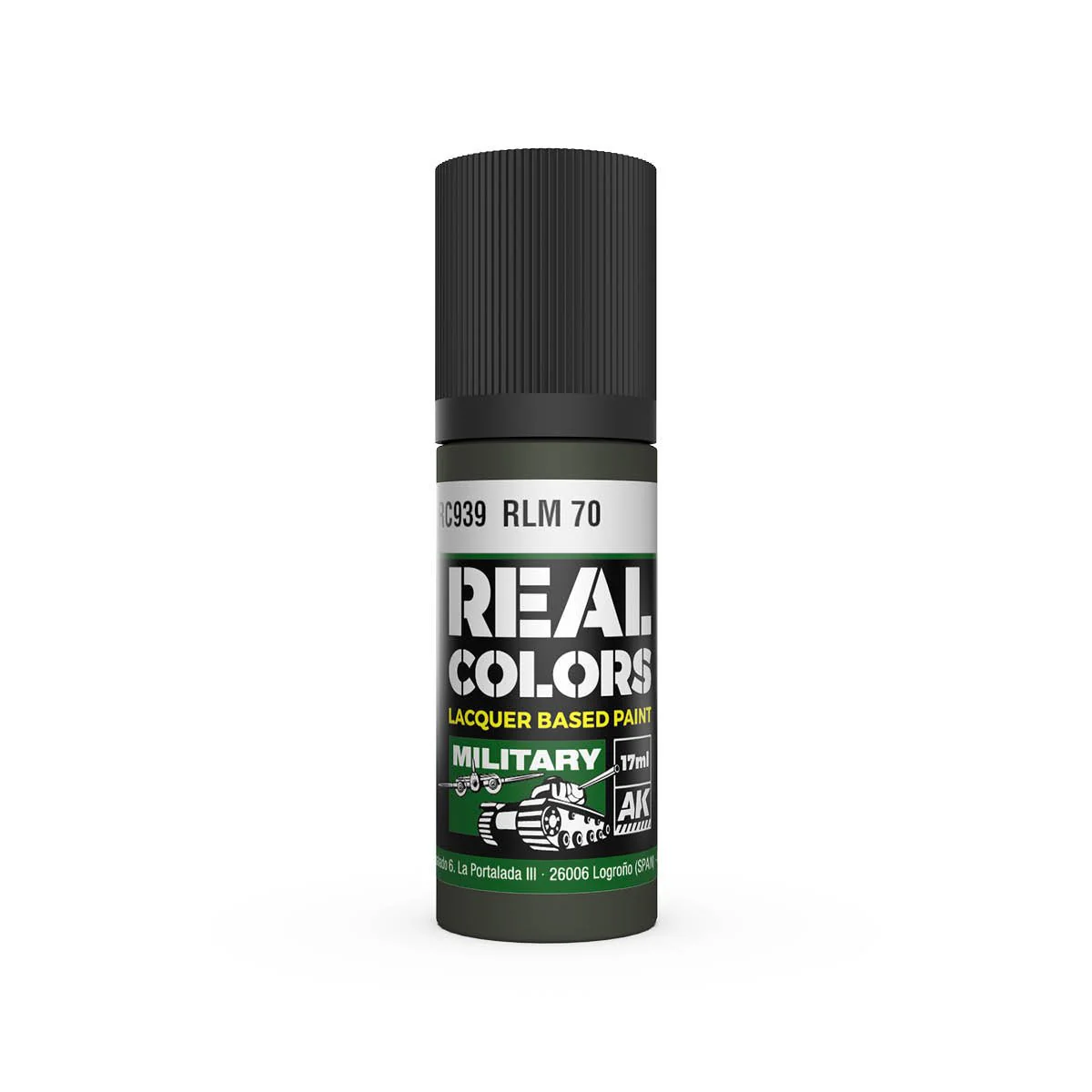 AK Interactive Real Colors - RLM 70 (RC939)