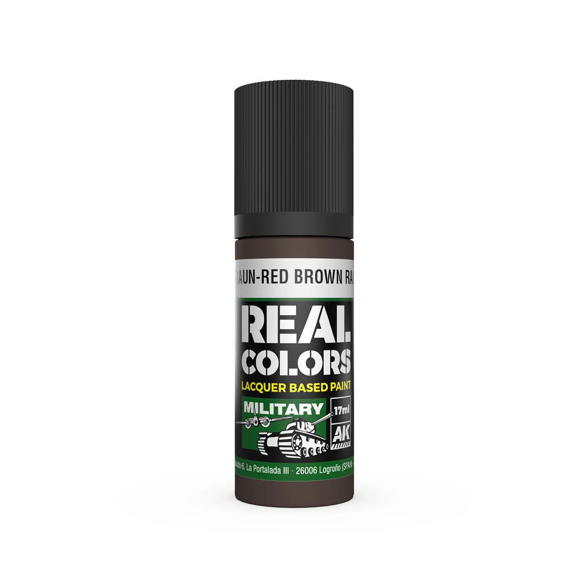 AK Interactive Real Colors - Rotbraun-Red Brown RAL 8017 (RC864)