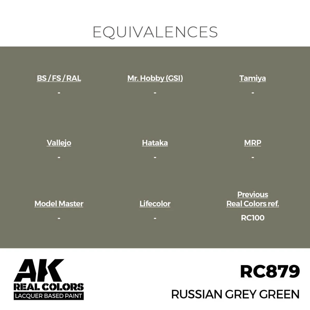 AK Interactive Real Colors - Russian Grey Green (RC879) - Image 3