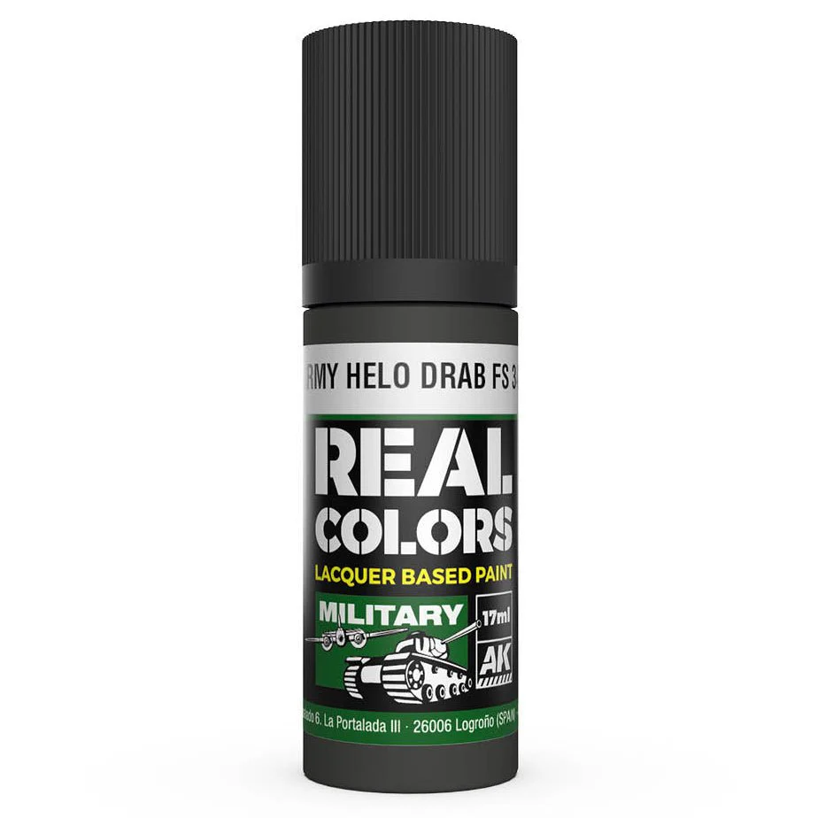 AK Interactive Real Colors - US Army Helo Drab FS 34031 (RC899)