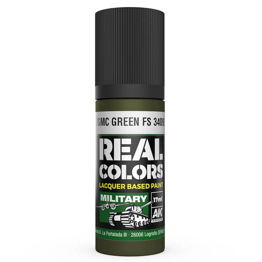 AK Interactive Real Colors - USMC Green FS 34095 (RC903)