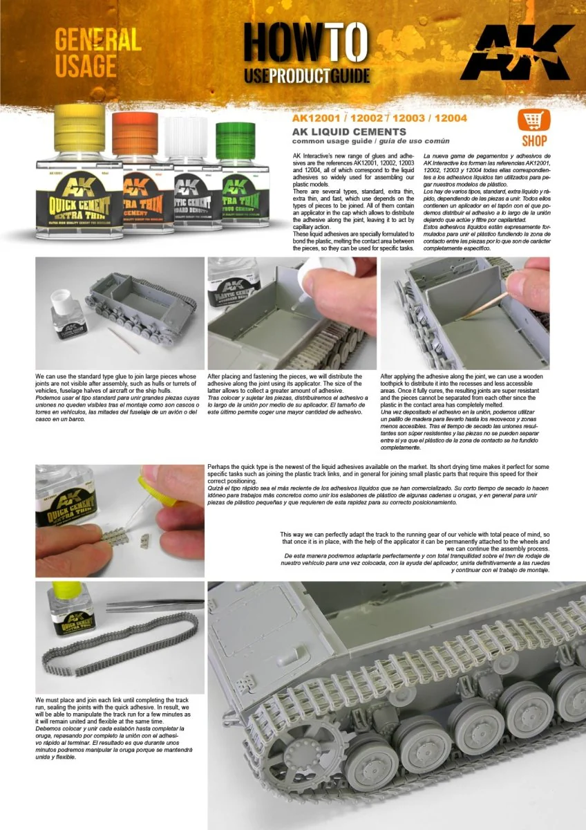 AK Interactive - Refill Extra Thin Cement (Glue) 200ml (AK12002-B) - Image 3