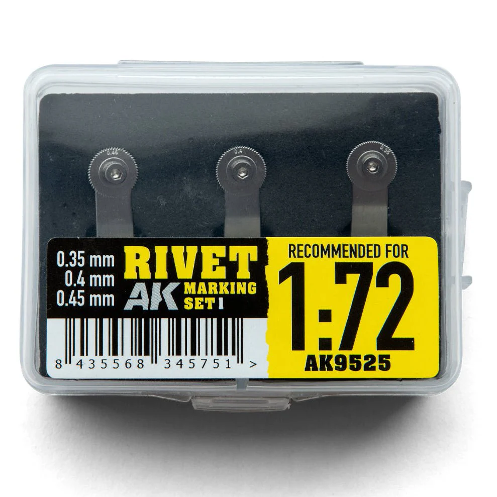 AK Interactive - River Marking Set 1 - 1:72 Scale (AK9525)