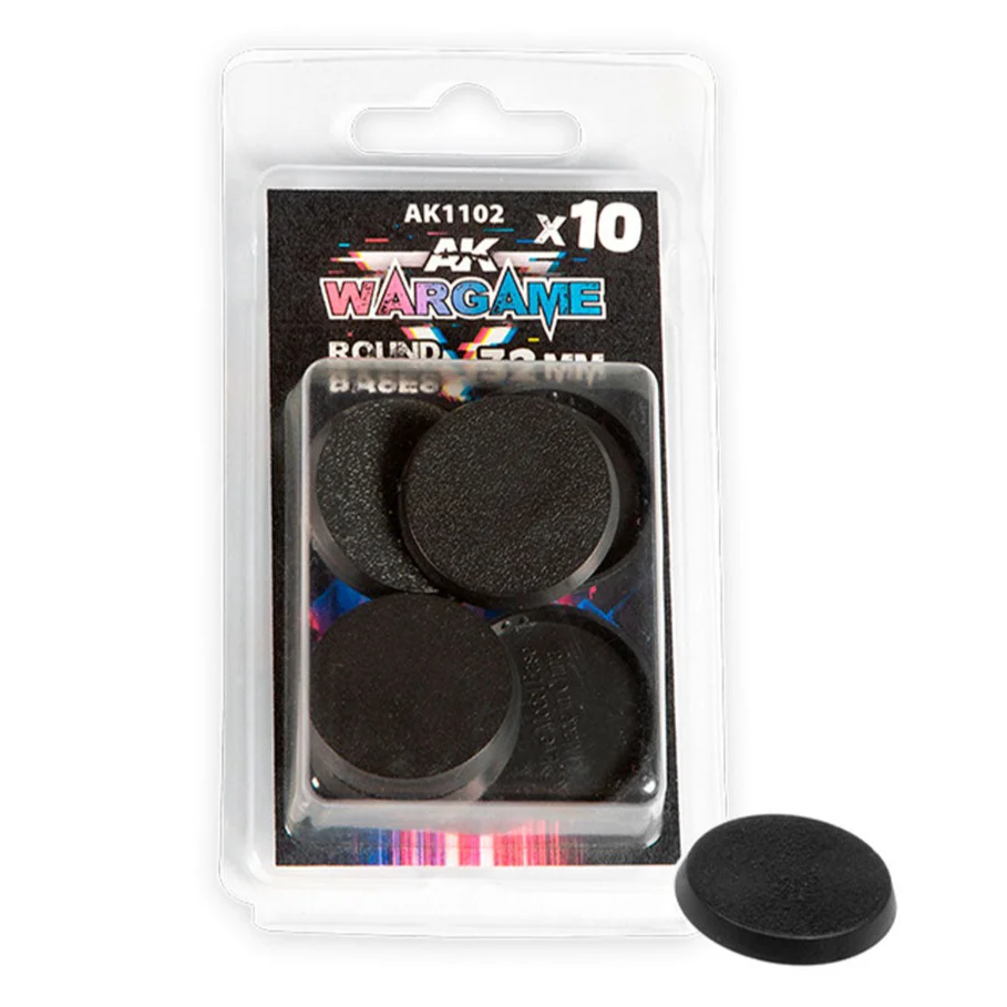 AK Interactive - Round Bases 32mm X 10 (AK1102)