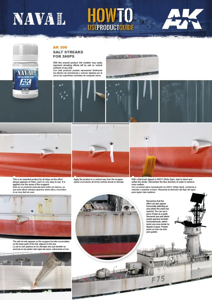 AK Interactive - Salt Streaks for Ships (AK306) - Image 2