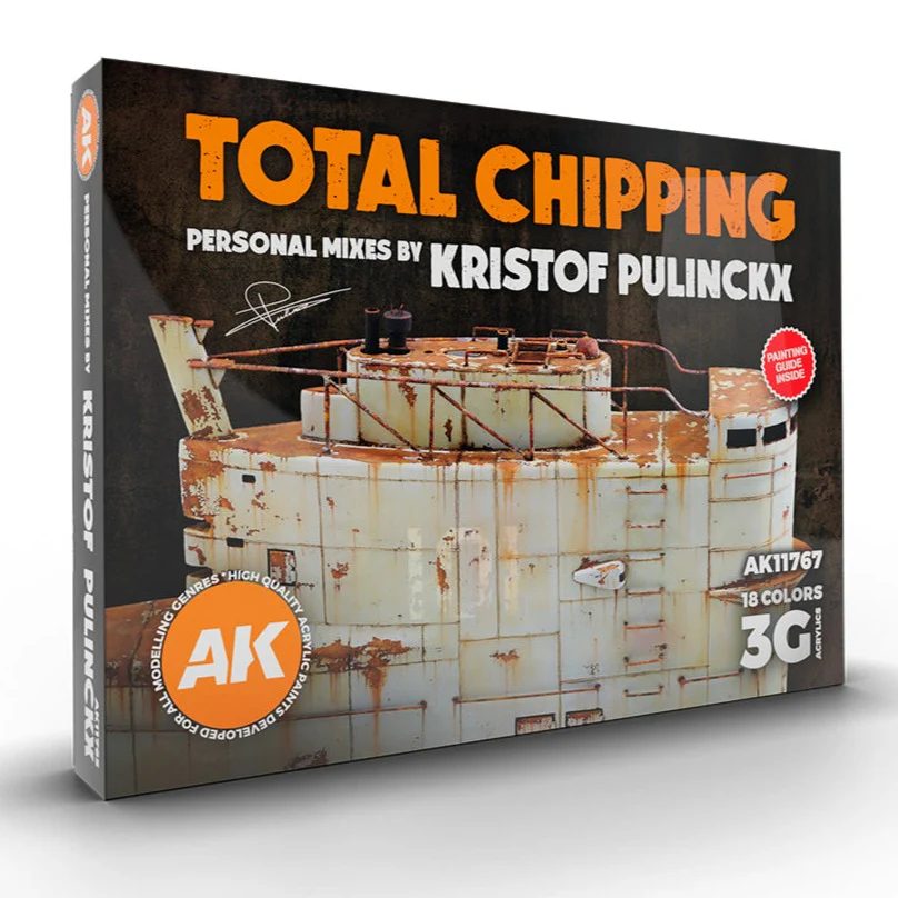 AK Interactive Signature Set - Total Chipping by Kristof Pulinckx (AK11767)