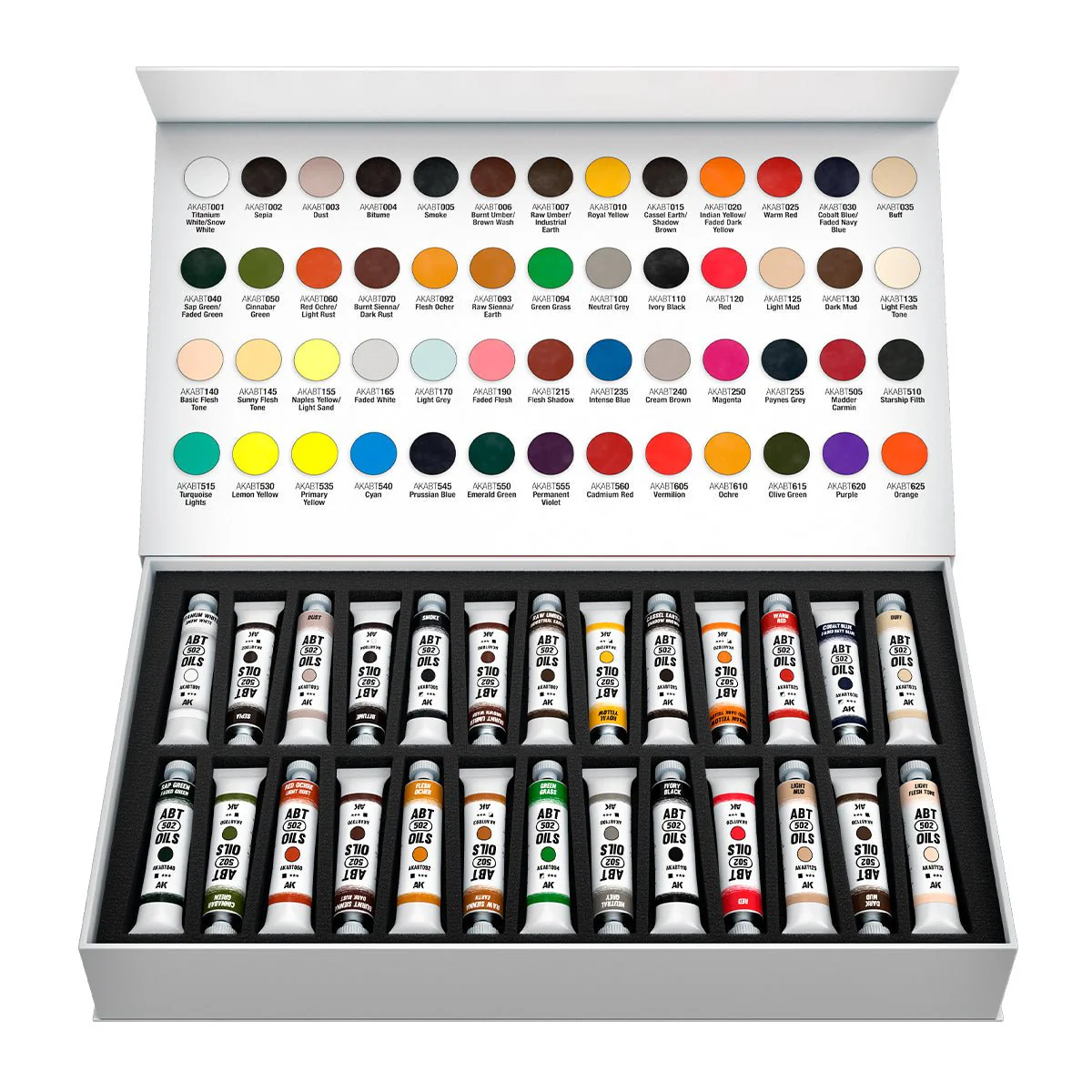 AK Interactive Special Box Full Range Abteilung 502 Oils (AKABT1000) - Image 4