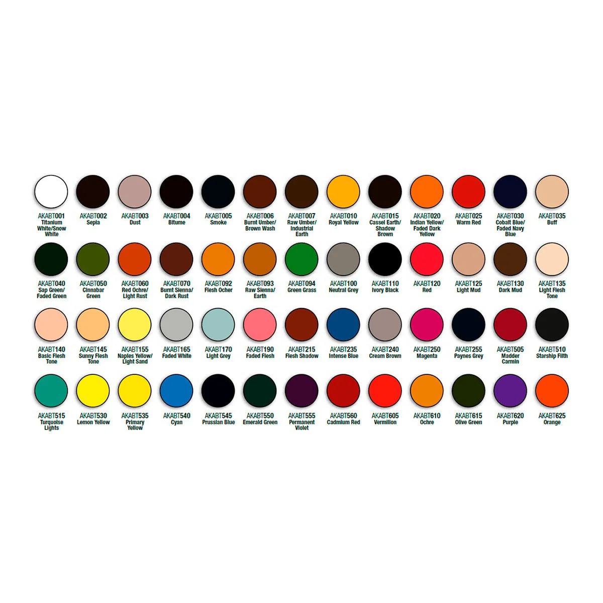 AK Interactive Special Box Full Range Abteilung 502 Oils (AKABT1000) - Image 6