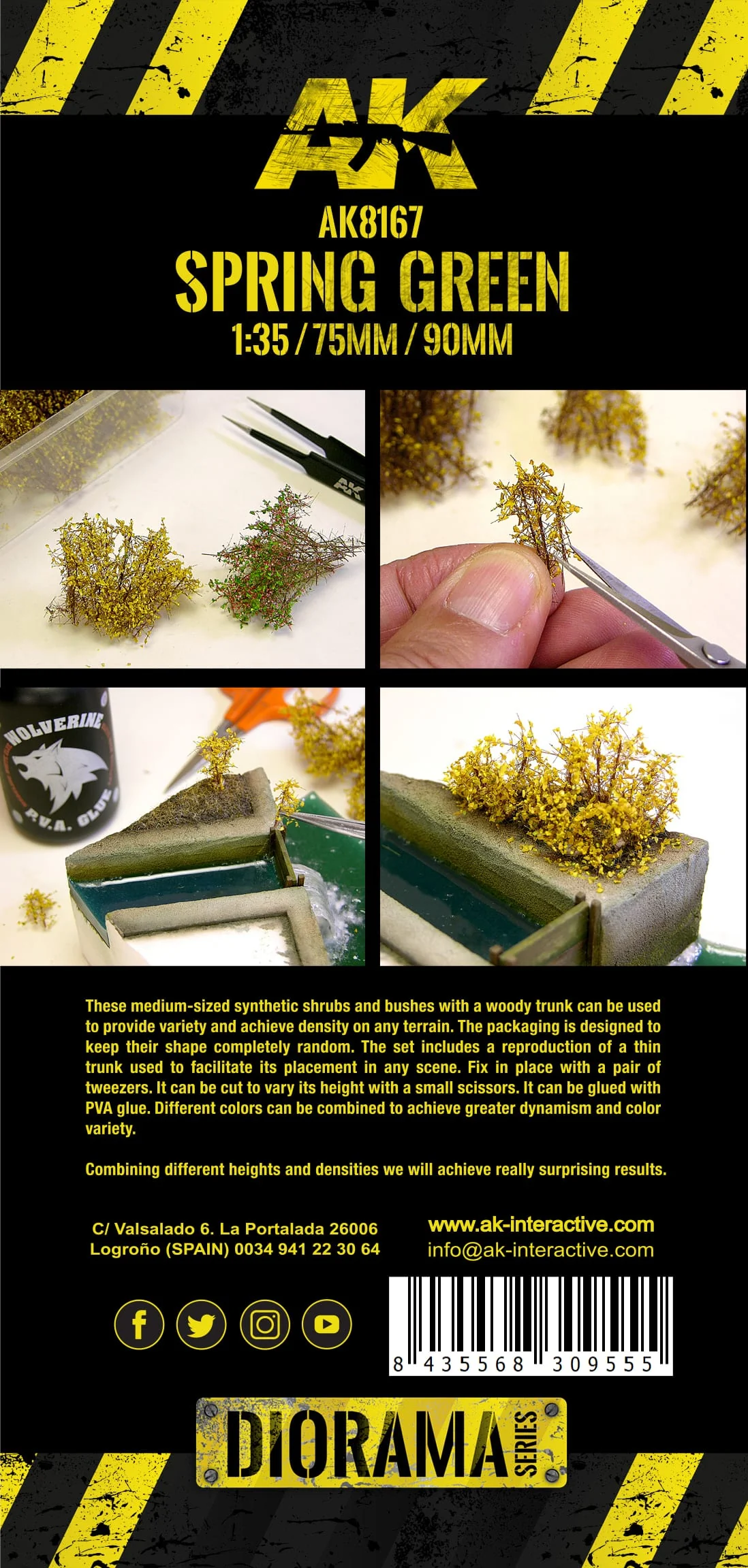 AK Interactive Spring Green Shrubberies (AK8167) - Image 3