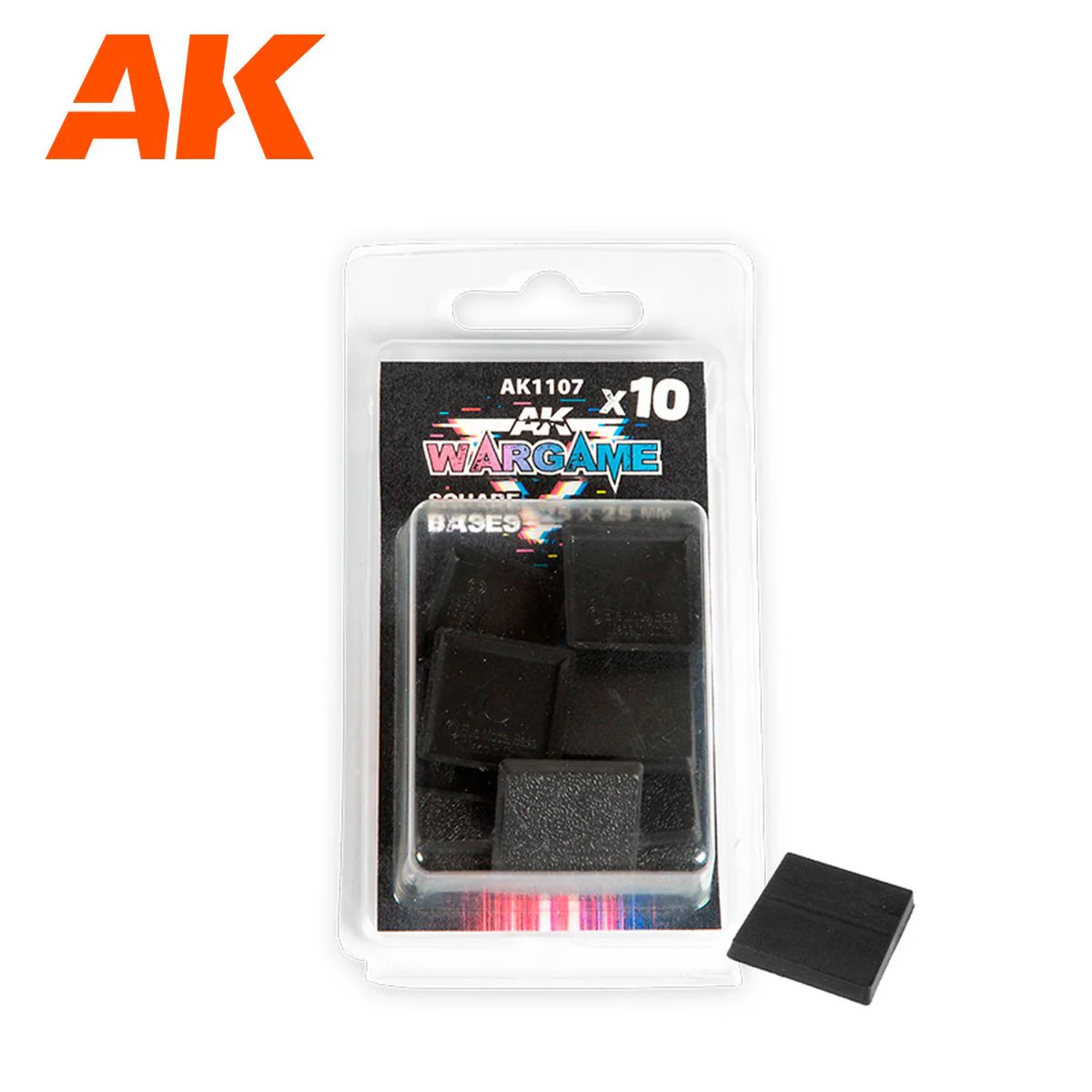 AK Interactive - Square Bases 25x25mm X 10 (AK1107) - Image 2