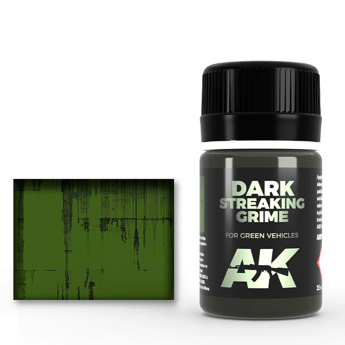AK Interactive Streaking Grime for Dark Vehicles 35ml (AK024)