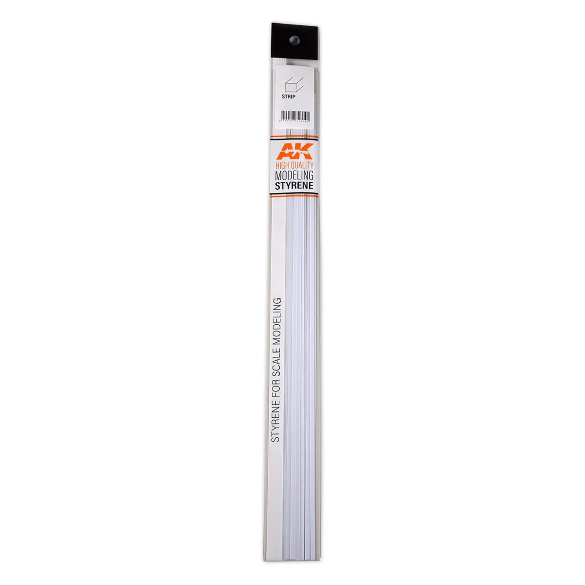 AK Interactive - Strips 0.75 X 3.00 X 350mm - Styrene Strip (AK6516)