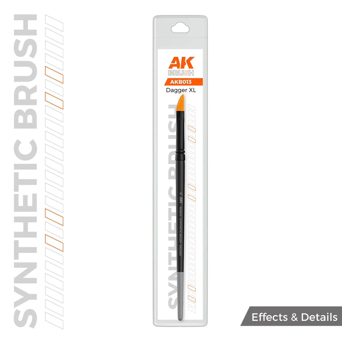 AK Interactive SYNTHETIC BRUSH - DAGGER XL (AKB013) - Image 2