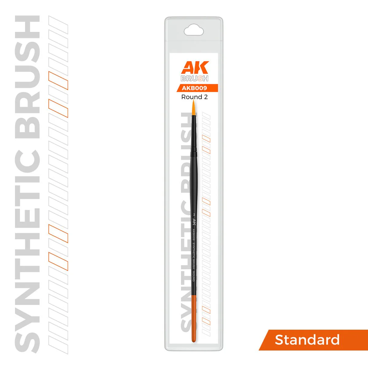 AK Interactive SYNTHETIC BRUSH - ROUND 2 (AKB009) - Image 2