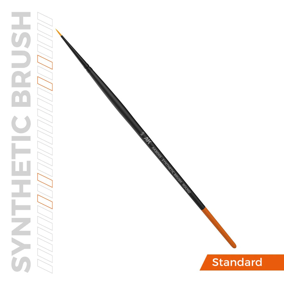 AK Interactive SYNTHETIC BRUSH - ROUND 3/0 (AKB005) - Image 3