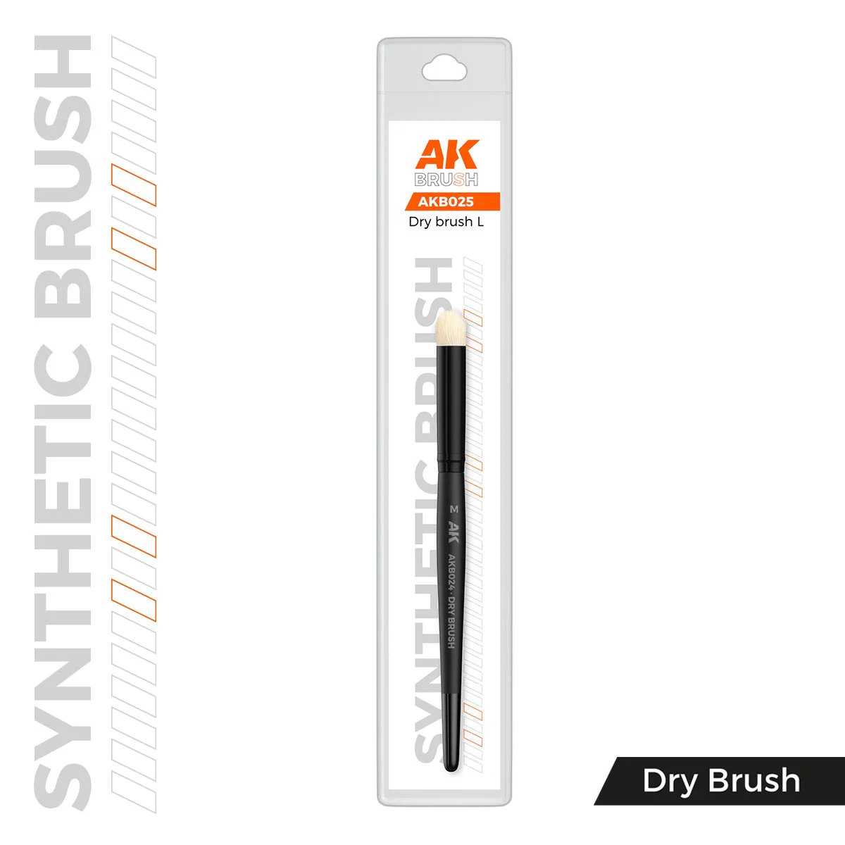 AK Interactive SYNTHETIC DRY BRUSH - L (AKB025) - Image 2