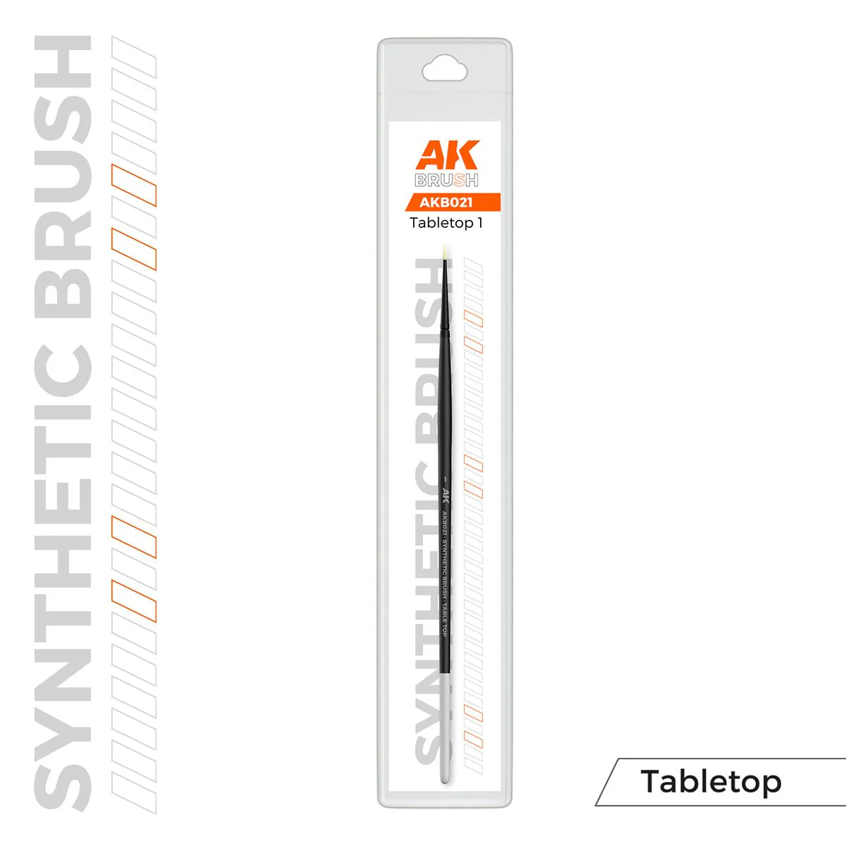 AK Interactive SYNTHETIC TABLETOP BRUSH - 1 (AKB021) - Image 2