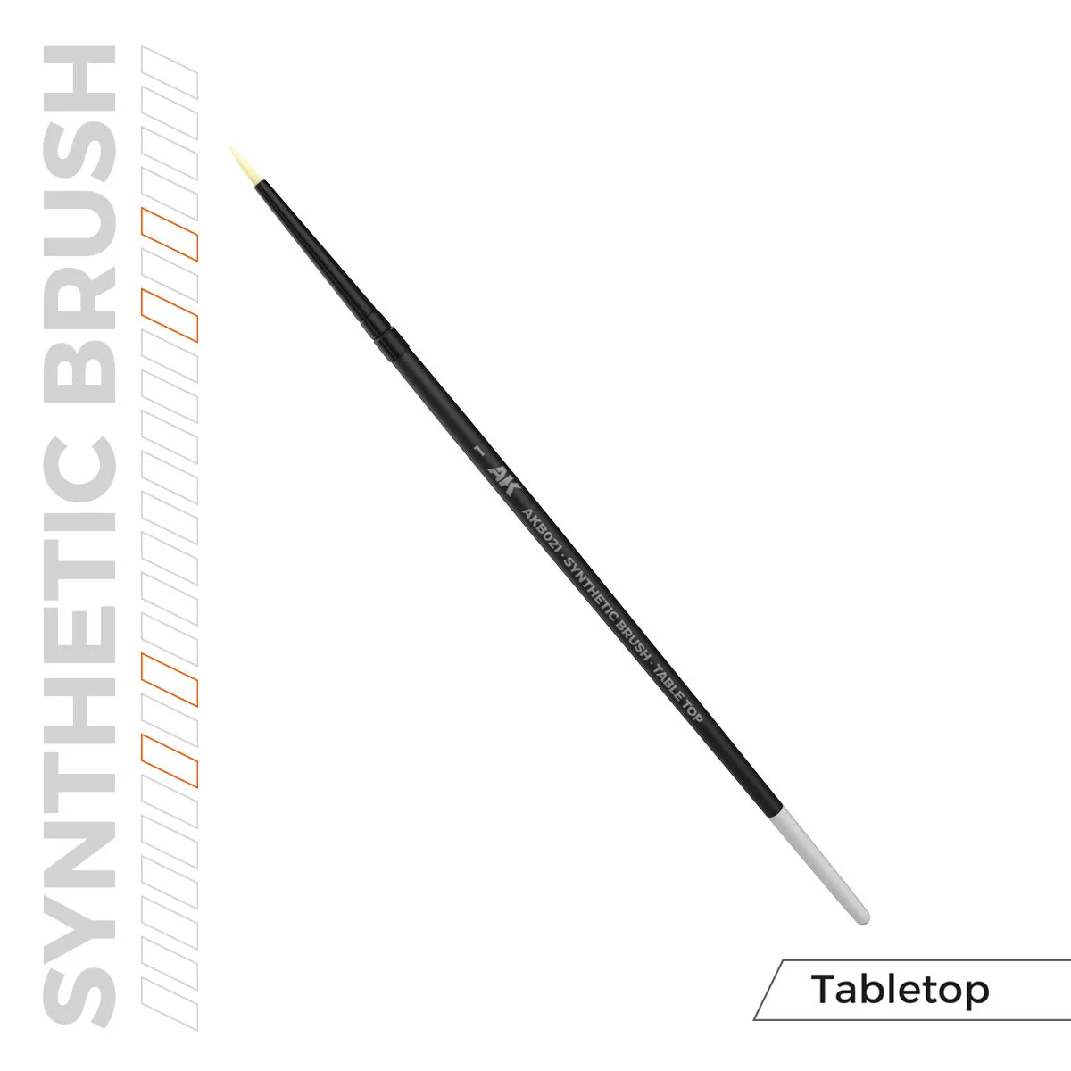 AK Interactive SYNTHETIC TABLETOP BRUSH - 1 (AKB021) - Image 3