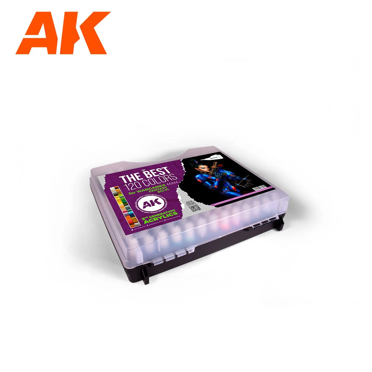 AK Interactive the Best 120 Colors for Wargames & Sci-Fi (AK11707) - Image 3