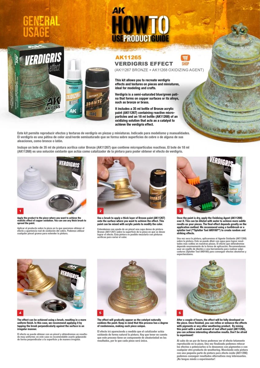 AK Interactive Verdigris Effect Set (AK11265) - Image 2