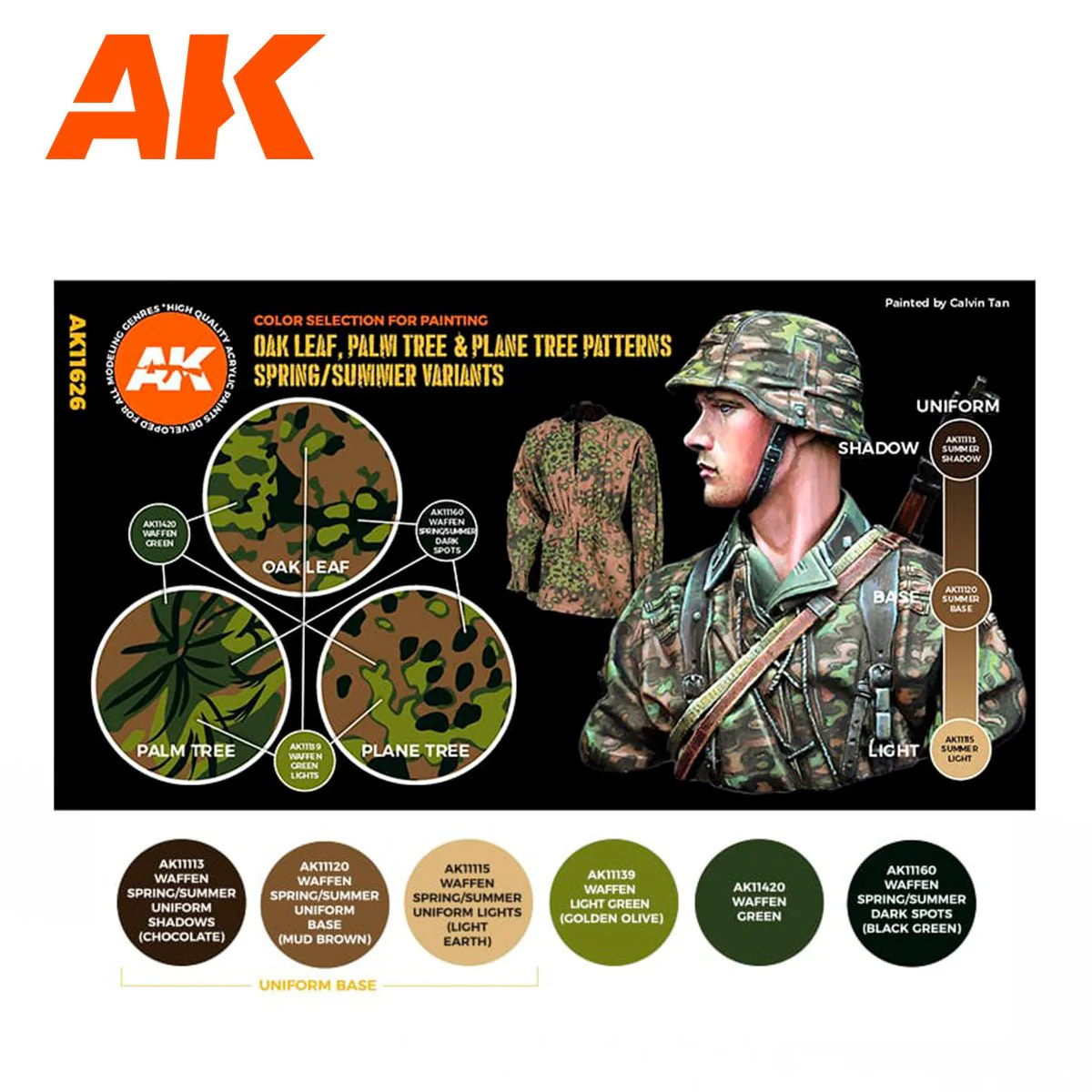 AK Interactive - Waffen Spring-Summer Camouflage 3G (AK11626) - Image 2