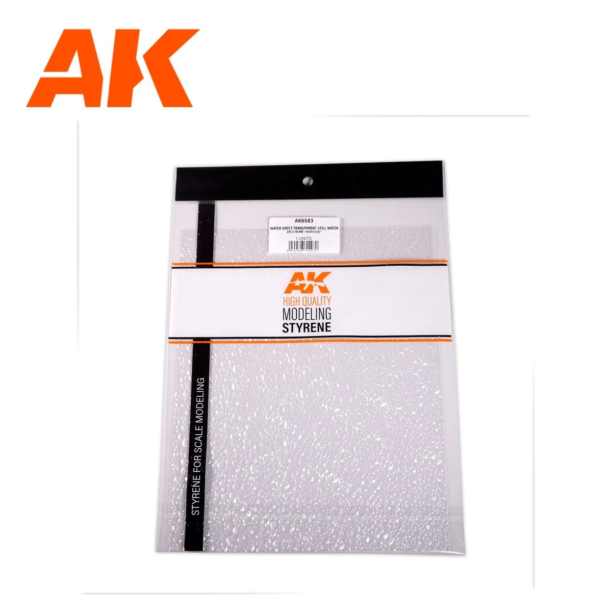 AK Interactive - Water Sheet Transparent Still Water 245x195mm (AK6583) - Image 2