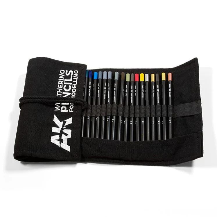 AK Interactive Weathering Pencils Full Range Case (AK10048)