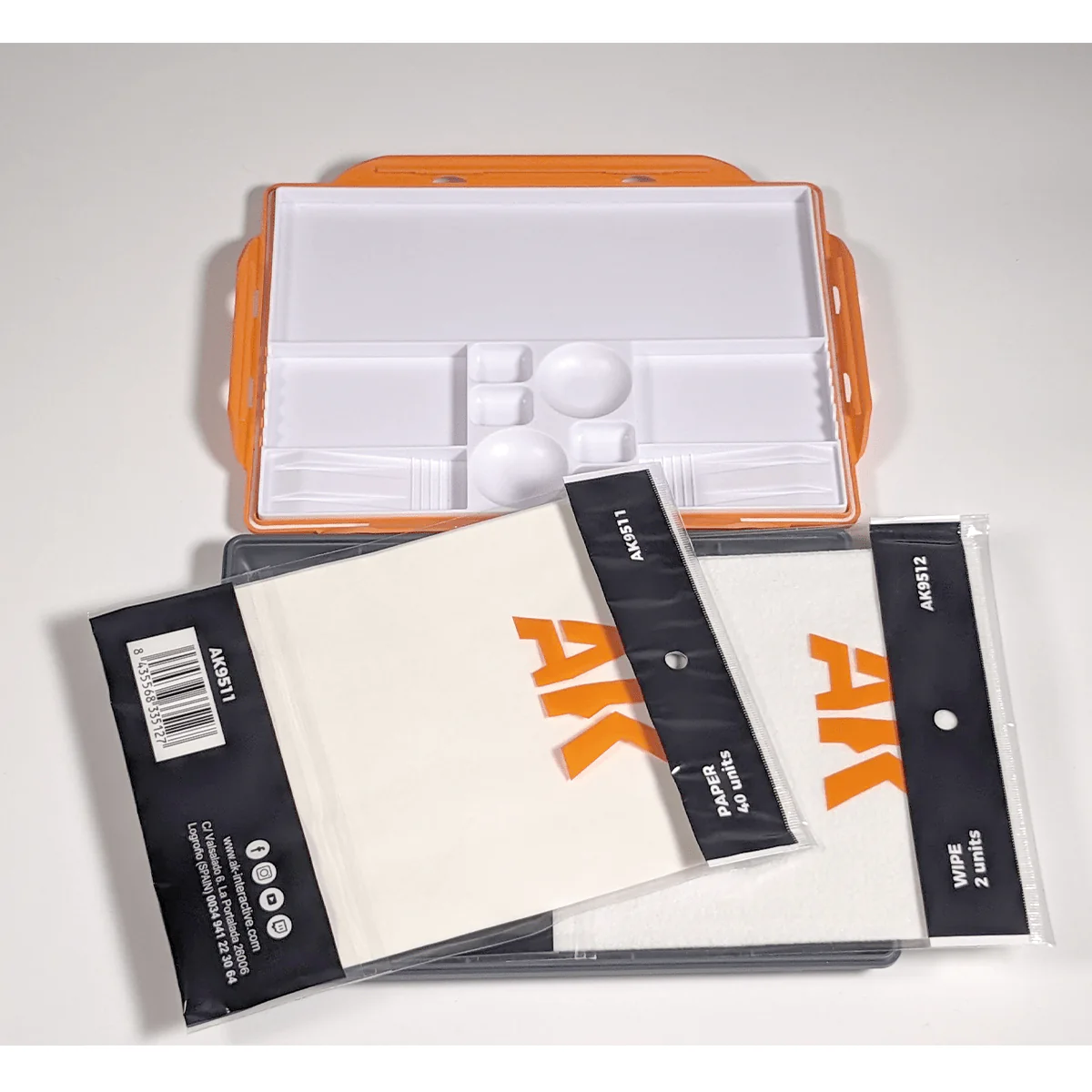 AK Interactive - Wet Palette with 40 Paper Sheets and 2 Wipes (AK9510) - Image 11