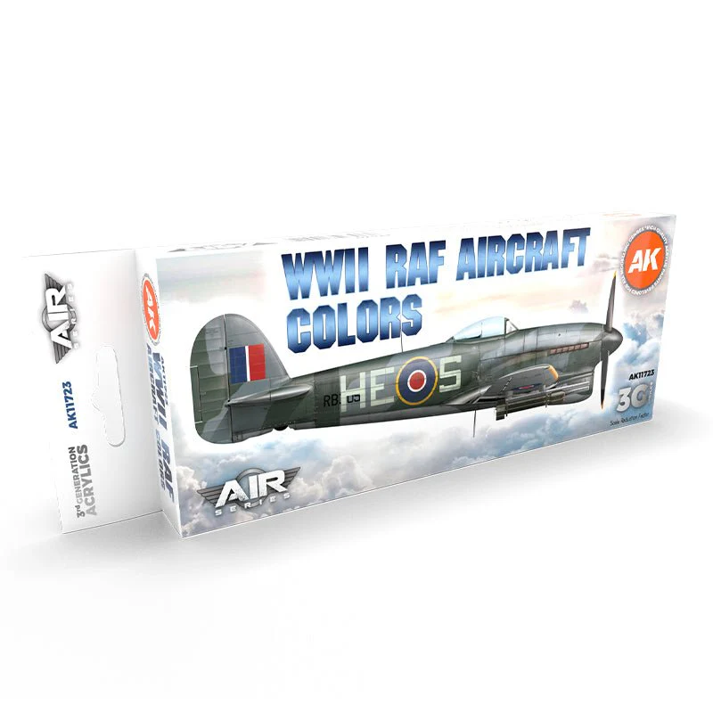 AK Interactive - WWII RAF Aircraft Colors Set 3G (AK11723)