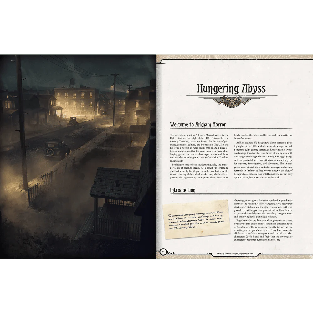 Arkham Horror RPG: Starter Set - Hungering Abyss - Image 4