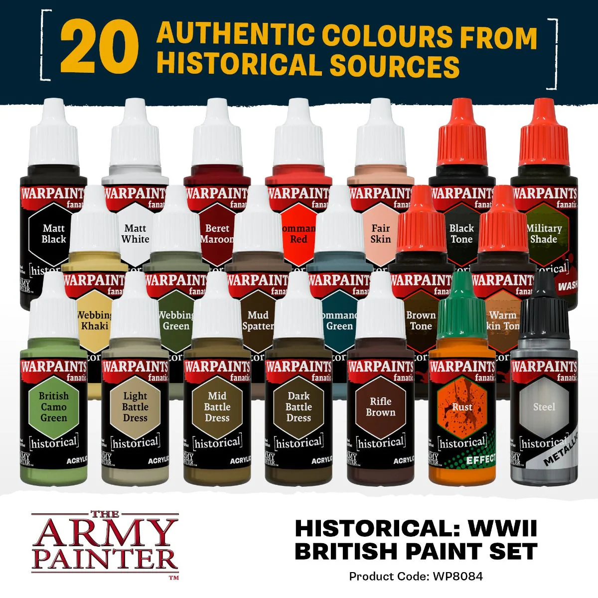 Army Painter Historical: WWII British Paint Set - Image 3