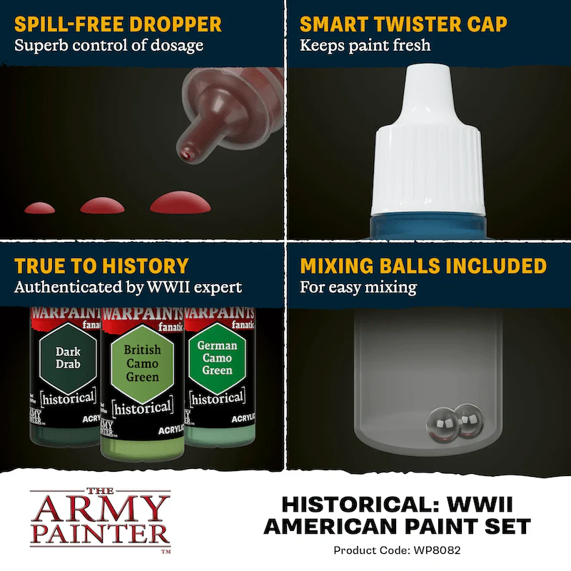 Army Painter Historical: WWII British Paint Set - Image 4