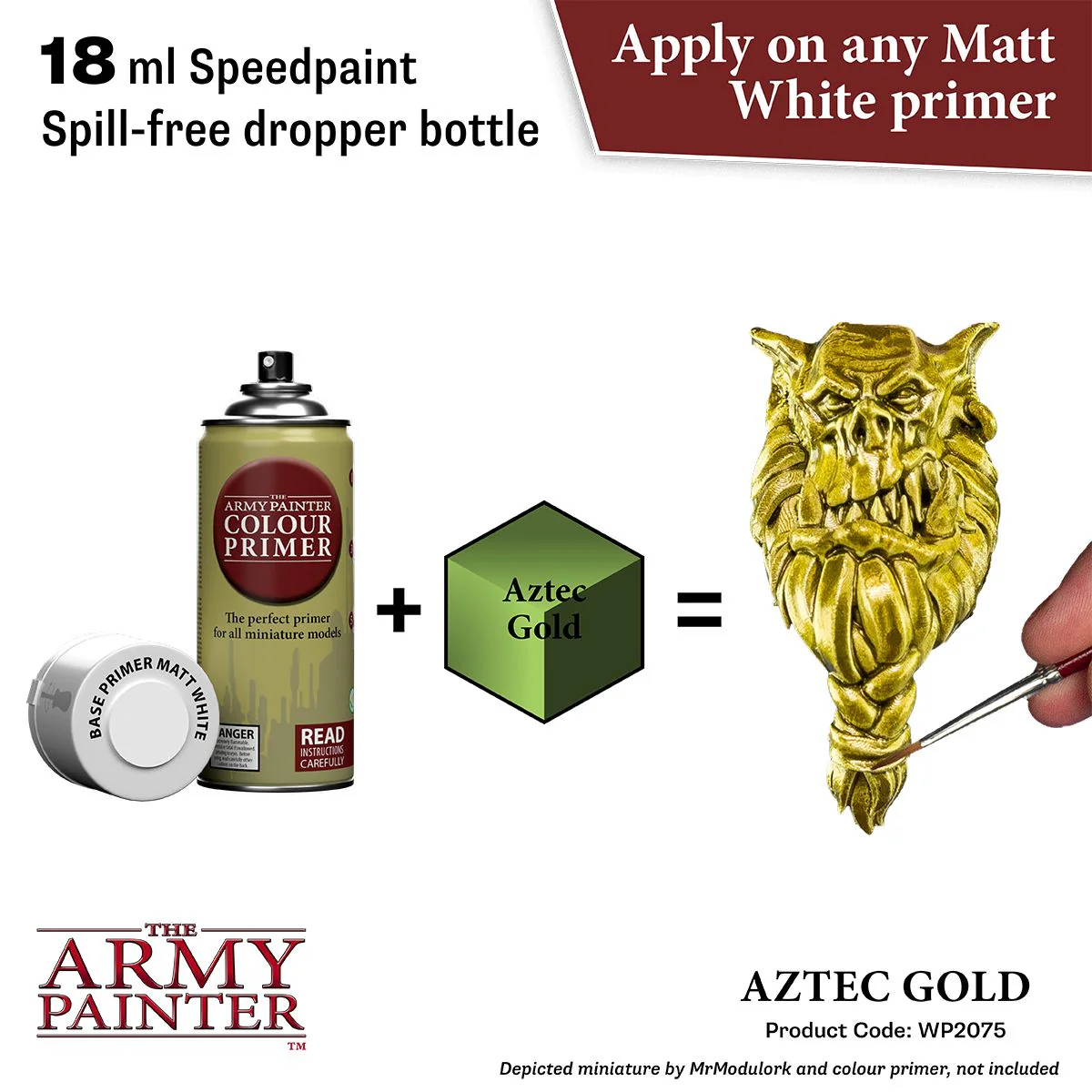 Army Painter Speedpaint 2.0 - Aztec Gold WP2075 - Image 2