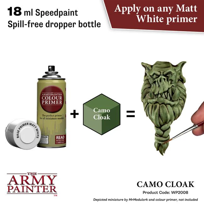 Army Painter Speedpaint 2.0 - Camo Cloak WP2008 - Image 2