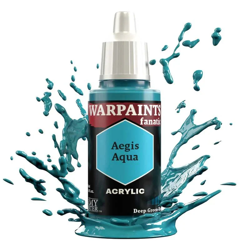 Army Painter Warpaints Fanatic: Aegis Aqua 18ml - Image 2