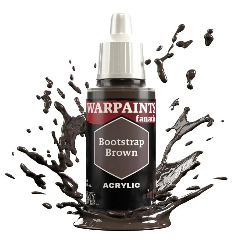 Army Painter Warpaints Fanatic: Bootstrap Brown 18ml - Image 2