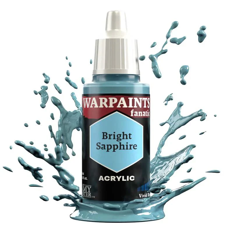 Army Painter Warpaints Fanatic: Bright Sapphire 18ml - Image 2