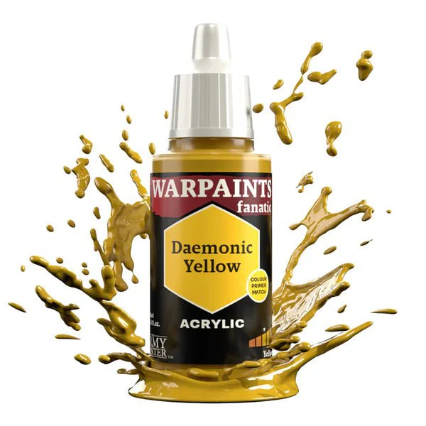 Army Painter Warpaints Fanatic: Daemonic Yellow 18ml - Image 2