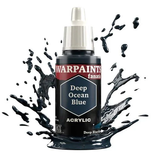 Army Painter Warpaints Fanatic: Deep Ocean Blue 18ml - Image 2