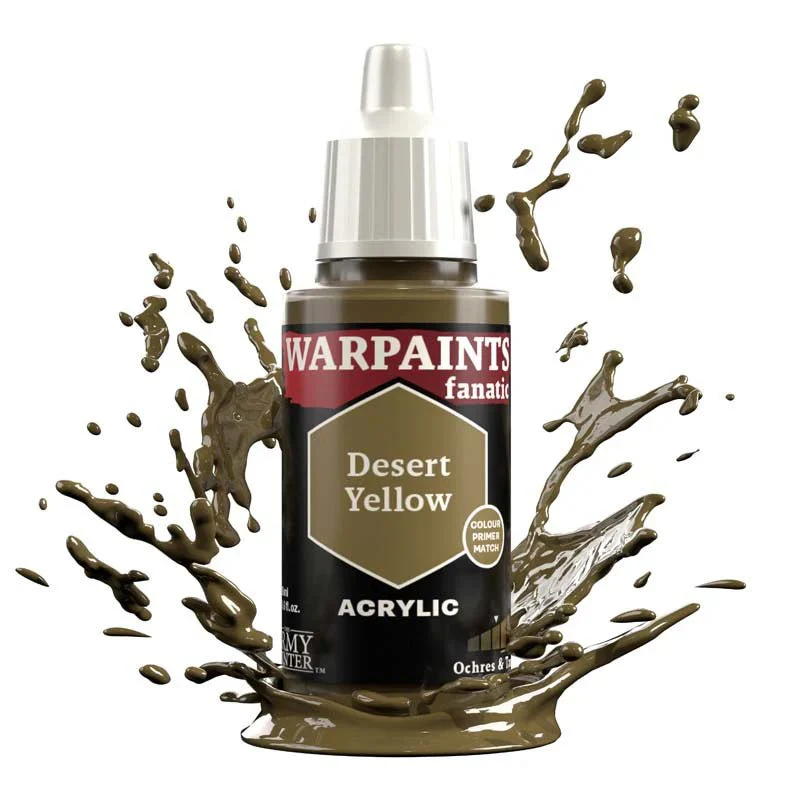 Army Painter Warpaints Fanatic: Desert Yellow 18ml - Image 2