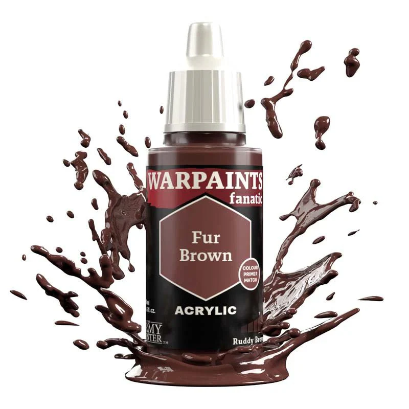 Army Painter Warpaints Fanatic: Fur Brown 18ml - Image 2
