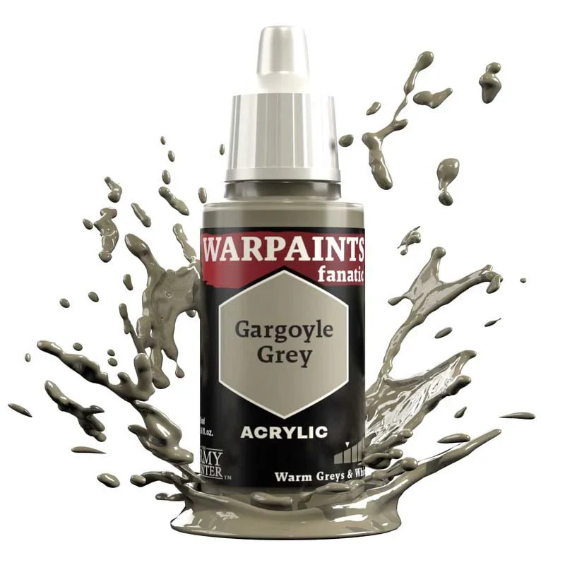 Army Painter Warpaints Fanatic: Gargoyle Grey 18ml - Image 2