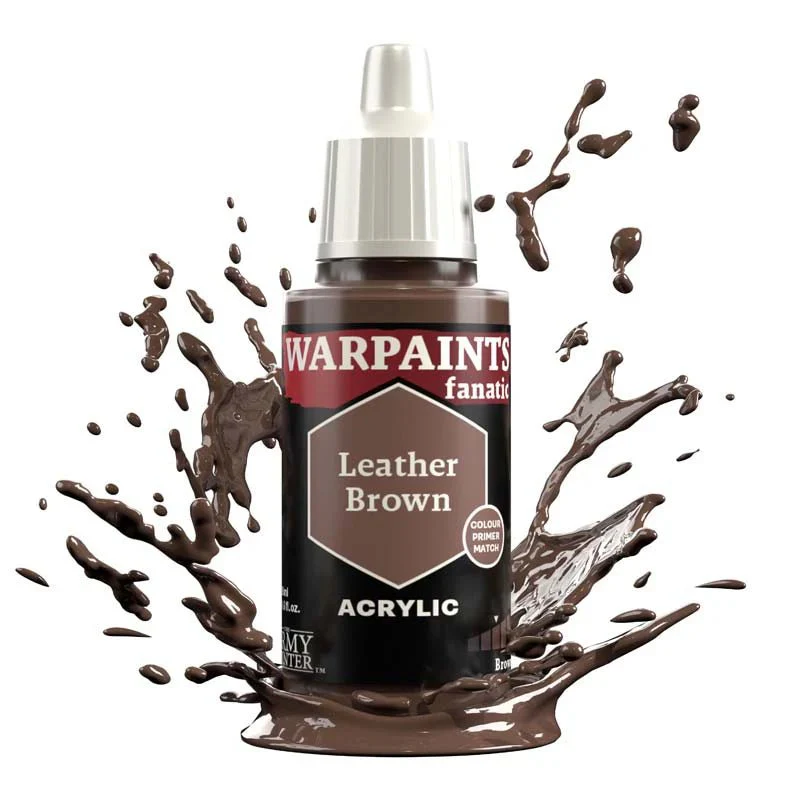 Army Painter Warpaints Fanatic: Leather Brown 18ml - Image 2