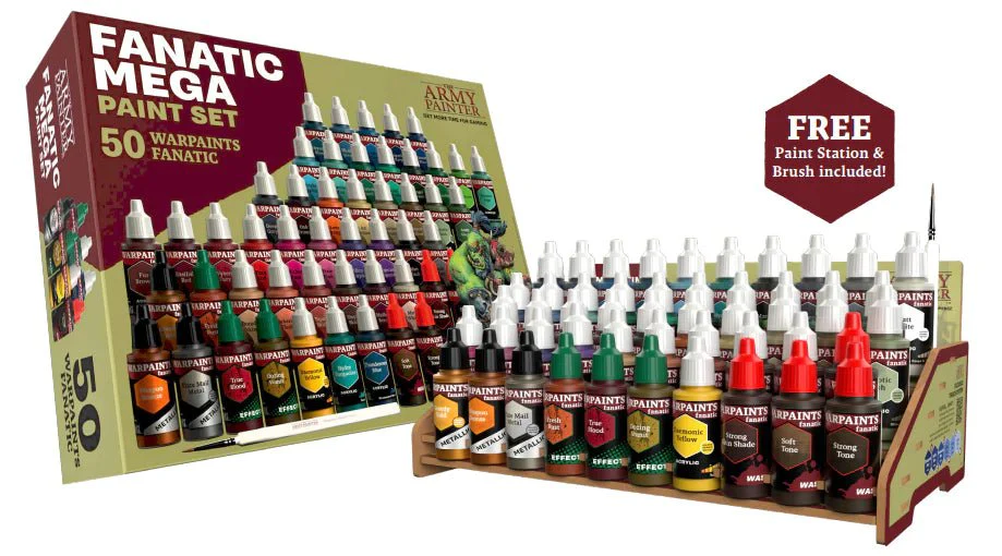 Army Painter Warpaints Fanatic Mega Paint Set - Image 2