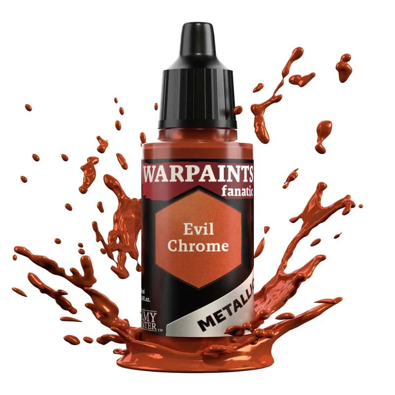 Army Painter Warpaints Fanatic Metallic: Evil Chrome 18ml - Image 2